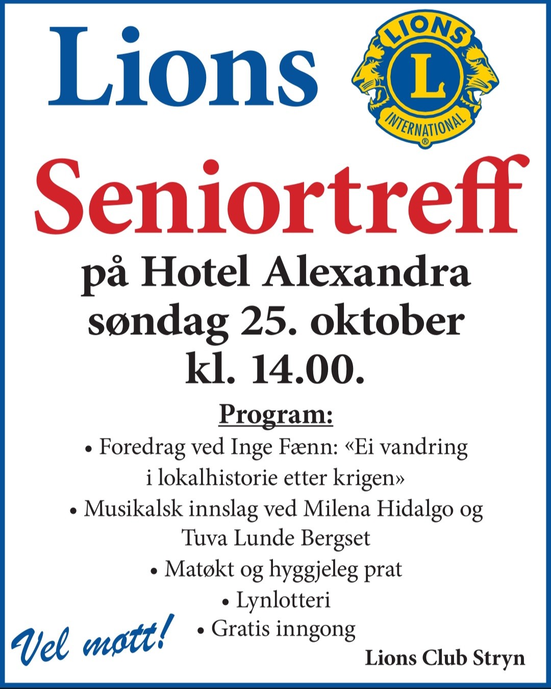 Lions Seniortreff 